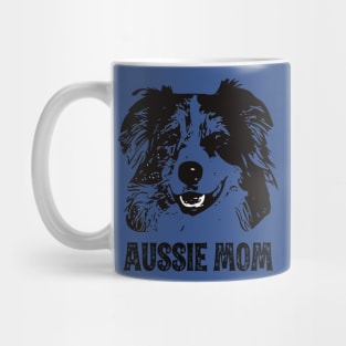Aussie Mom - Australian Shepherd Dog Mom Mug